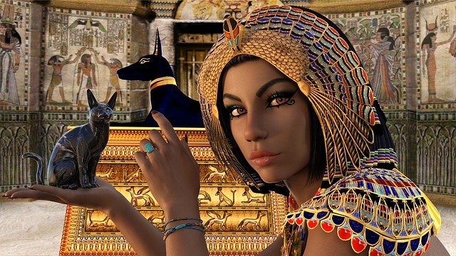královna Nefertiti – starý Egypt